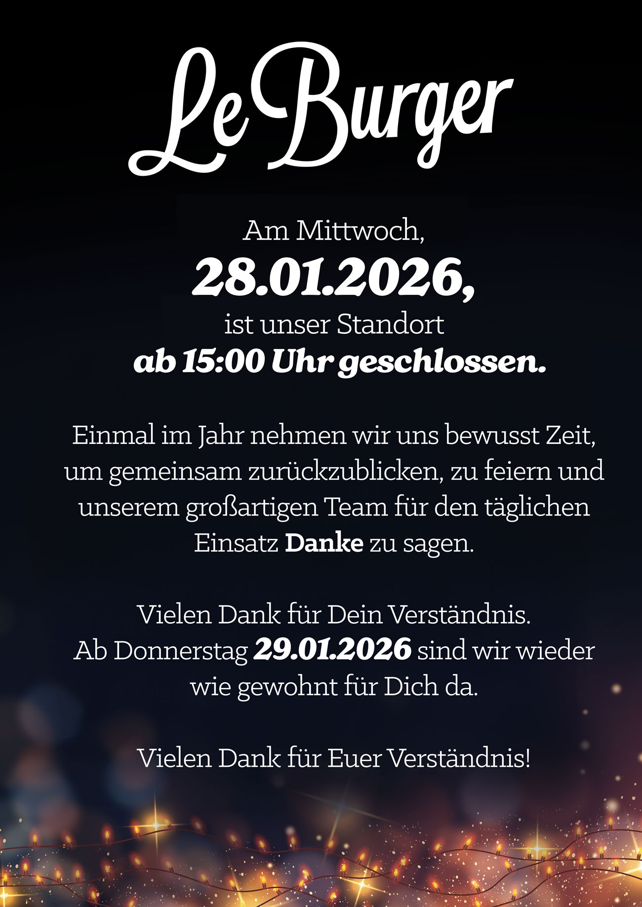 Le Burger Presse Bild